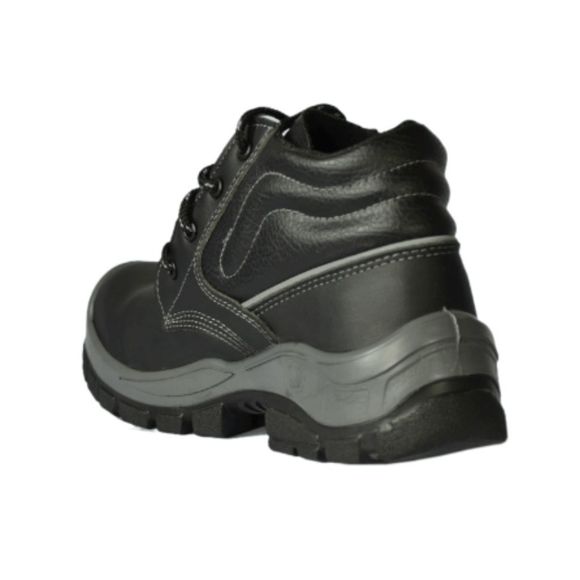 NEW MENS SAFETY WORK BOOTS- IMPACT & SLIP RESISTANT, WATERPROOF | BLACK SIZE 11 - Picture 2 of 10